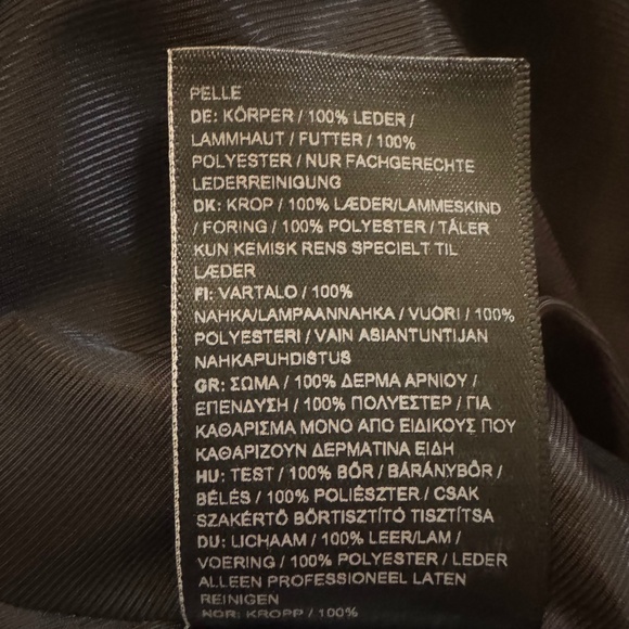 Superdry Women’s Black Leather Jacket – Size 8 – 100% Leather - Picture 6 of 10